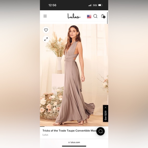 Lulus Dresses & Skirts - PURPLE Lulus “Tricks of the Trade” maxi wrap convertible dress!